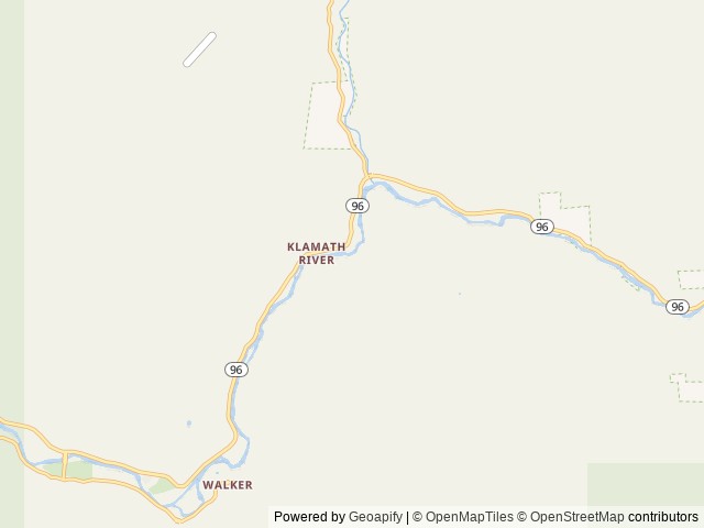Map of Quigley's Station RV Park location at Klamath River, CA, United States