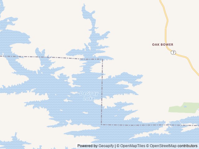 Map of Arlie Moore location at Arkadelphia, AR, United States