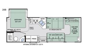 2017 Thor Motor Coach Four Winds 26B