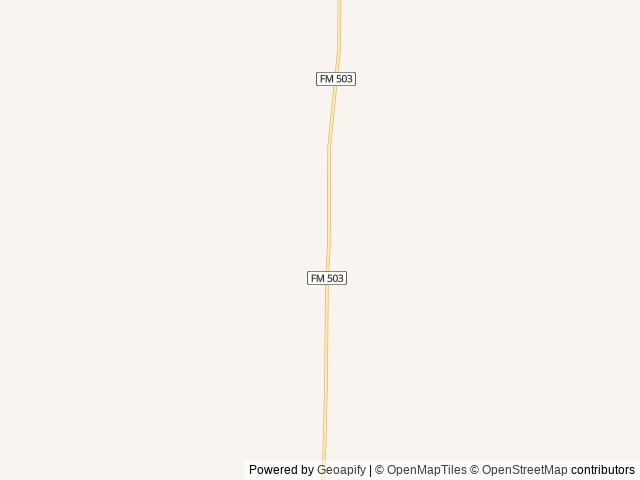 Map of Wilson's Point RV location at Valera, TX, United States