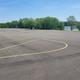 Newly renovated boat ramp parking lot