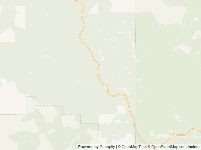 Map of Scaredman Recreation Site location at Roseburg, OR, United States