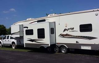 Keystone Raptor Toyhauler - Sleeps 8 + garage space!