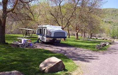 Mann Creek Campground site