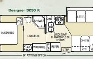 2001 Ford Jayco Designer RV rental photo 2