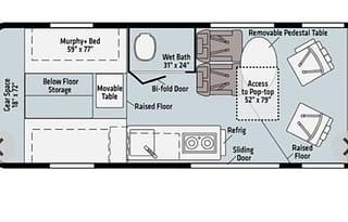 2023 Winnebago Solis 59PX- Red