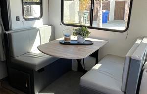 The Farmhouse travel trailer.