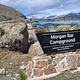 Morgan Bar Campground Entry Sign