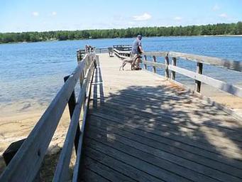 Camp Seven Lake Campground - Fishing Pier
