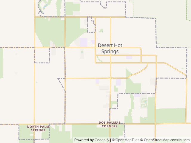 Map for 2023 Eclipse Attitude Widebody 3821GIG near Desert Hot Springs, CA