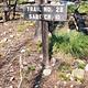 Sign at the Road #468 turnoff to Horse Heaven Cabin