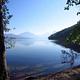 A stunning lak view taken from the Apgar picnic area