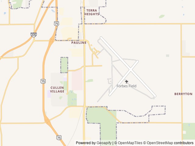 Map for Firefly | Fully Stocked Family Camper | Sleeps 5 near Topeka, MO