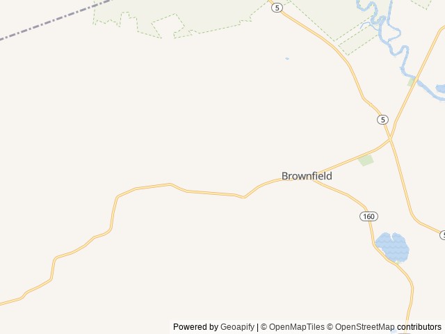 Map of The Yurt Village at Frost Mountain location at Brownfield, ME, United States