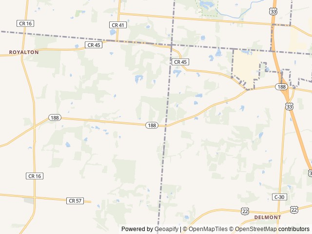 Map for Camp in Luxury! NEW 2025 BunkHouse near Lancaster, OH