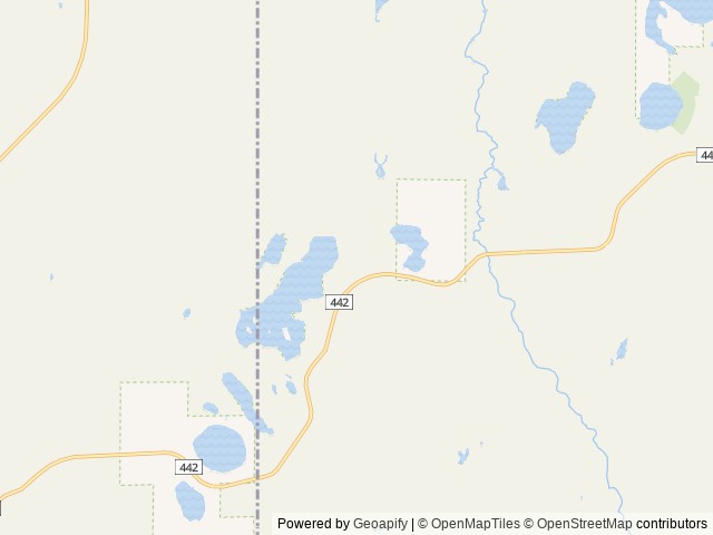 Map of Chicago Lake Campsites location at Rapid River, MI, United States