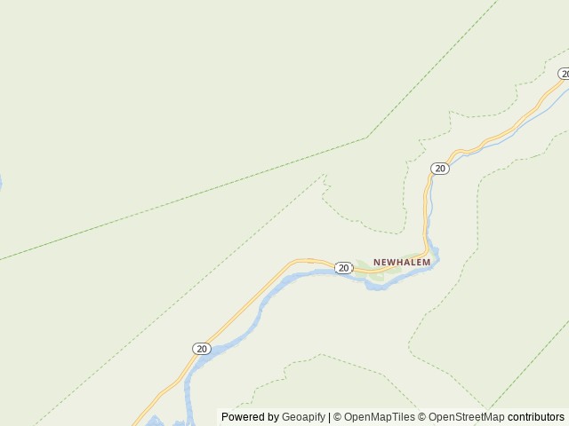 Map of Lower Goodell Group Campground location at NEWHALEM, WA, United States