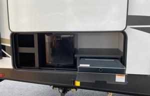 RV outback with private bunkroom