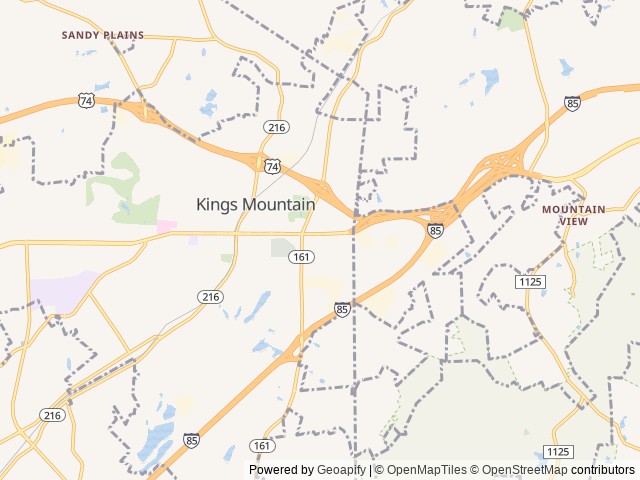 Map for Luxury Diesel-Dog Friendly-Easy to Drive-Sleeps 6 near Kings Mountain, SC
