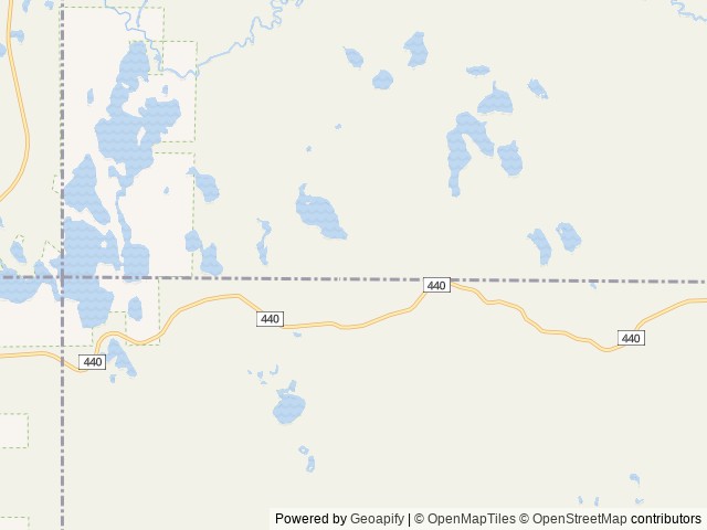 Map of Swan Lake Campsites location at Rapid River, MI, United States
