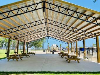 Picnic Pavilion at Coastline RV Resort