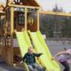 Playground with slides and children playing in a campground setting — useful facility photo from the Seward campground 'virtualtours' image group on the property page.