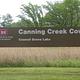 Canning Creek Cove Sign