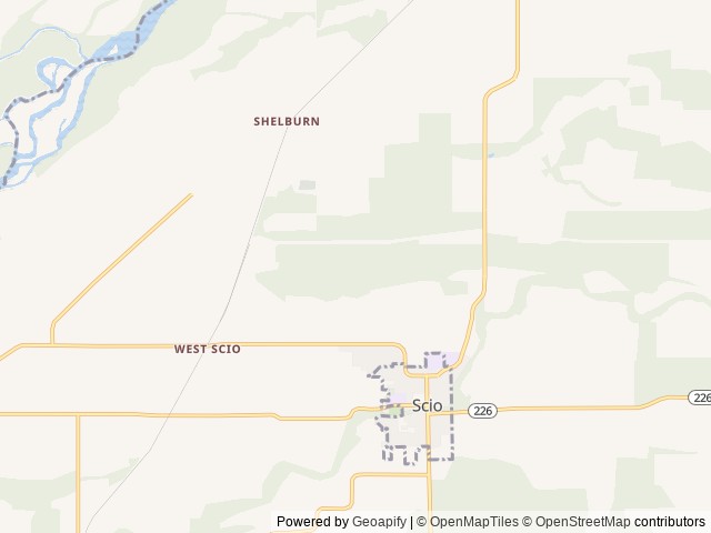 Map for 2018 Forest River RV R Pod RP-180 near Scio, PA