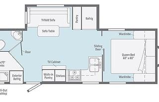 Winnebago Spacious Luxury with Bunkhouse and Slide