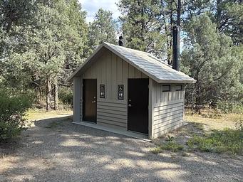 A photo of facility Ute Campground (CO)
Rest room