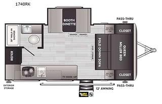 2021 Keystone RV Springdale Mini 1740RK