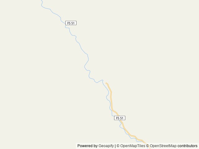Map of Lake Creek Campground - Entiat River location at Entiat, WA, United States