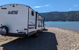 King Bed and Private Quad bunks  2022 Cruiser MPG