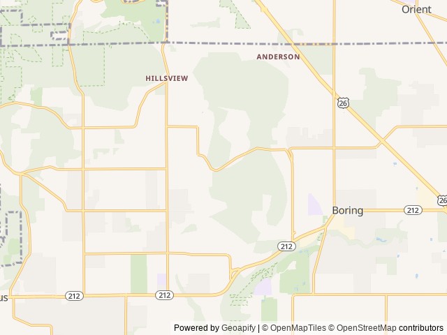 Map for 2023 Tiffin Allegro Open Road 34PA - Modern Luxury near Damascus, WA