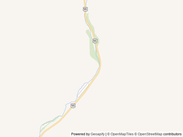 Map of Beatty RV Park location at Beatty, NV, United States