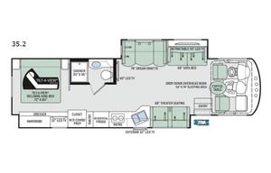 2018 Thor Motor Coach Miramar 35.2