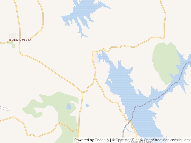 Map of Pardee Recreation Area Long-Term location at Ione, CA, United States