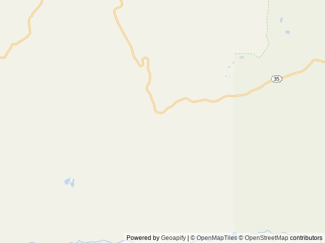 Map of Wolf Creek (UT) location at Kamas, UT, United States