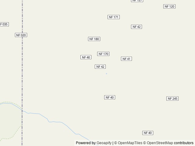 Map of Clearwater Big House location at Pomeroy, WA, United States