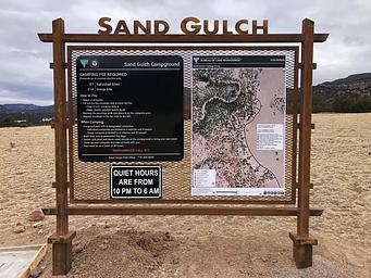 Sand Gulch Kiosk