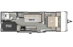 Krystal's Forest River 266BHLE Travel Trailer