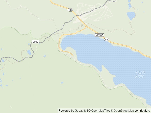 Map of Shelter Cove Resort & Marina location at Crescent, OR, United States