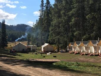 Glamping on the Greys