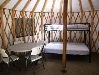 Whitetail Yurt-Interior