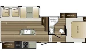 Keystone Cougar | Luxury Chef's Kitchen & 3 Slides