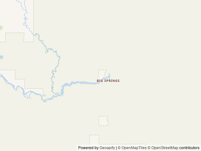 Map of Big Springs Grp. Area - Island Park location at Island Park, ID, United States