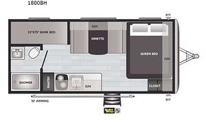 Perfect small family camper! Golf Cart Add On!