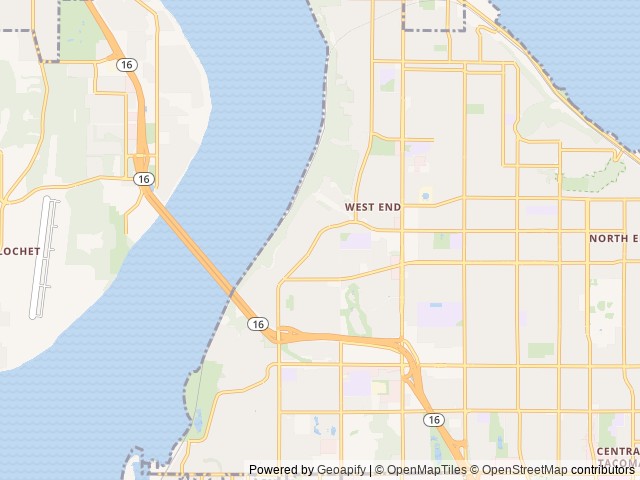 Map for Shadow Cruiser near Tacoma, WA