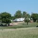 Nice view of tent site and field