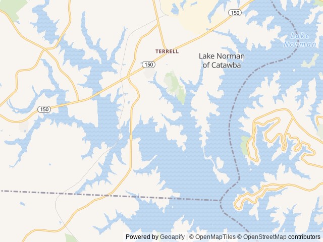 Map for 1990 Volkswagen Vanagon Adventurewagen near Sherrills Ford, NC